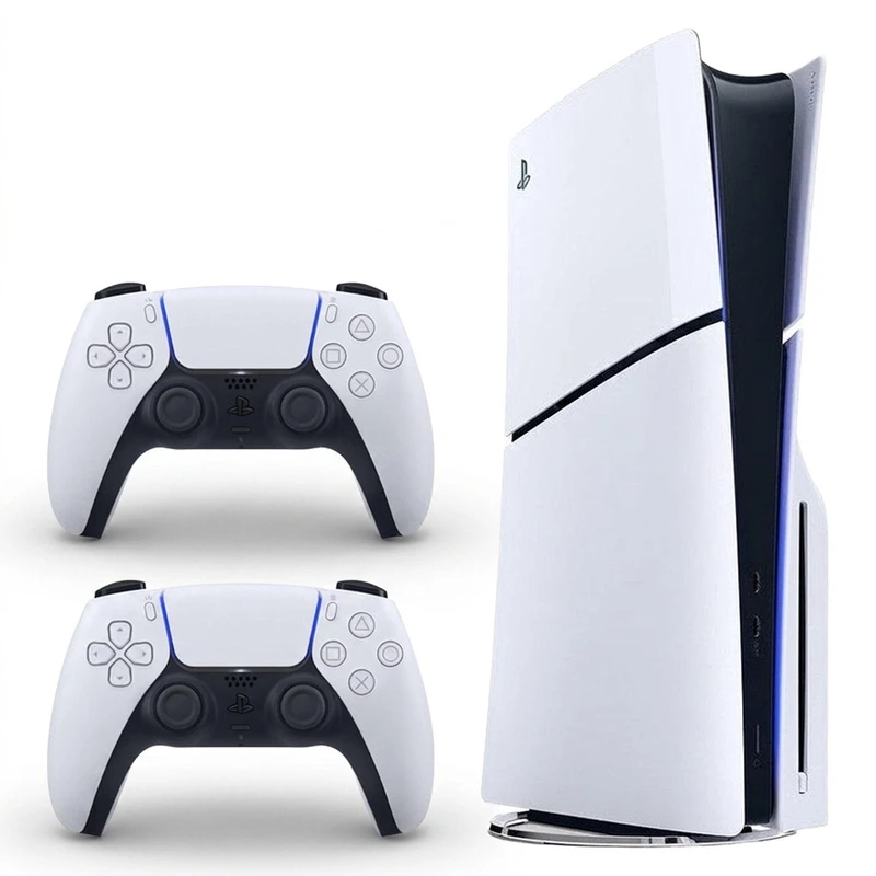 کنسول بازی سونی استاندارد PS5 Slim | به همراه یک دسته اضافه (گارانتی) پلمپ با اسکین اشانتیون