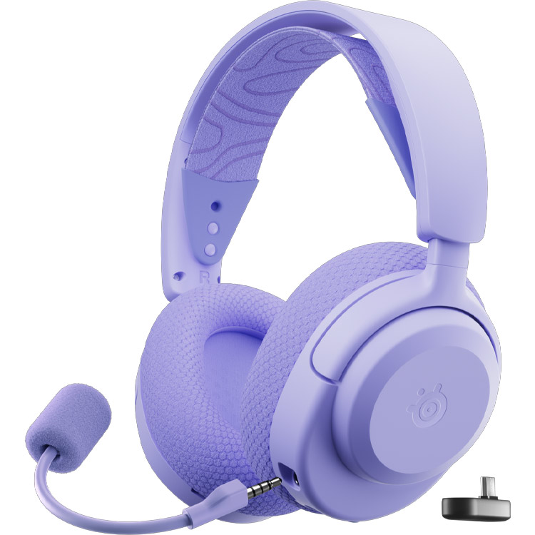 خرید هدست SteelSeries Arctis Nova 3X - بی‌سیم - بنفش