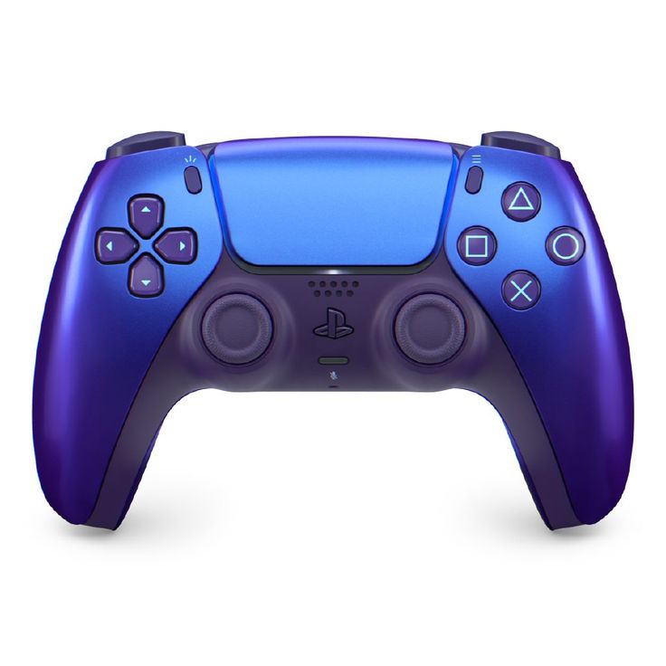 دسته آبی نیلی کروم ps5 dualsense Midnight blue