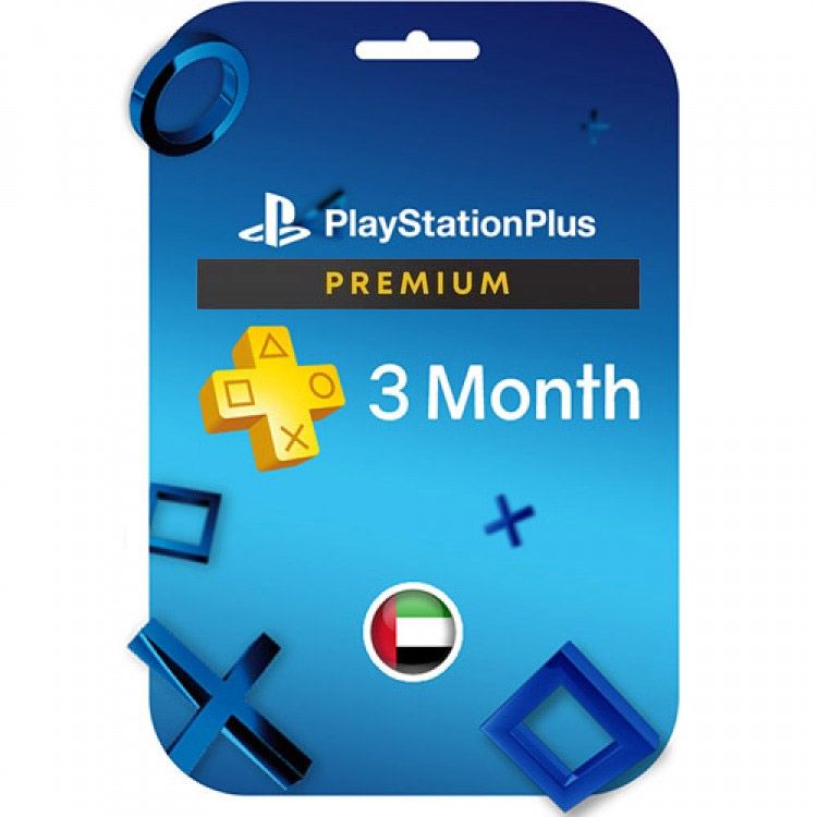 خرید اکانت Playstation Plus Premium سه ماهه امارات